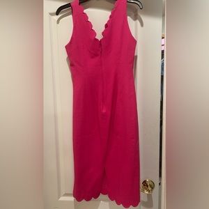 Banana Republic size 4 fascia dress.  Beautiful thick fabric with stretch .